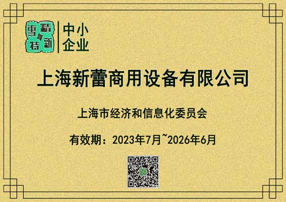 公司獲得“上海市專精特新”稱號